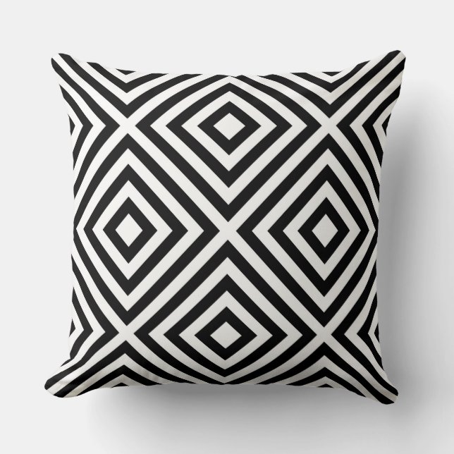 Coussin Motif de rayures (Recto)