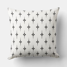 Motif de style scandinave noir et blanc
