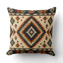 Motif de textile géométrique sarcelle – Diamant bo