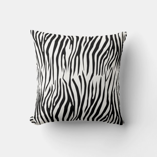 Coussin Motif de zèbre (Recto)