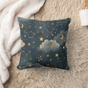 Coussin Motif d'étoile de constellation céleste (5)