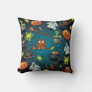 Coussin Motif d'Halloween