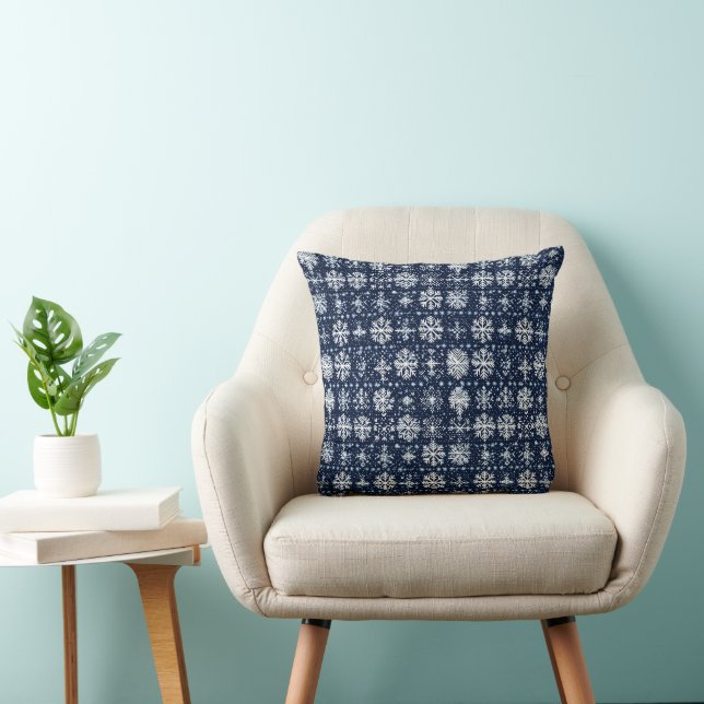 Coussin Motif d'hiver (Chaise)