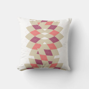 Coussin Motif Diamond Swirl