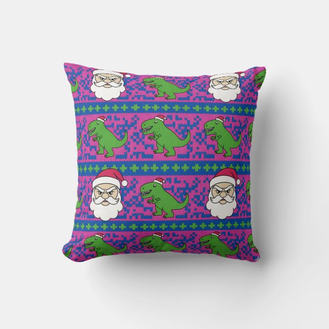 Coussin Motif Dino (Recto)