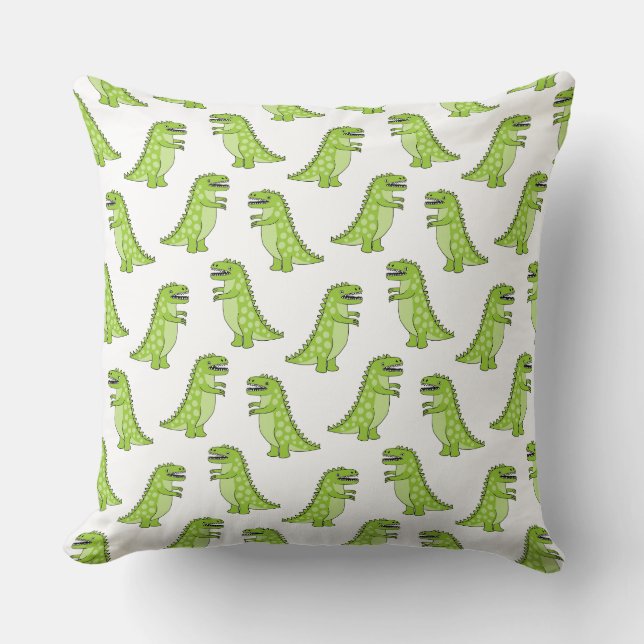 Coussin Motif Dinosaur (Recto)