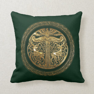 Coussin Motif d'Irminsul Asatru