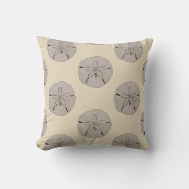 Coussin Motif Dollar de sable (Recto)