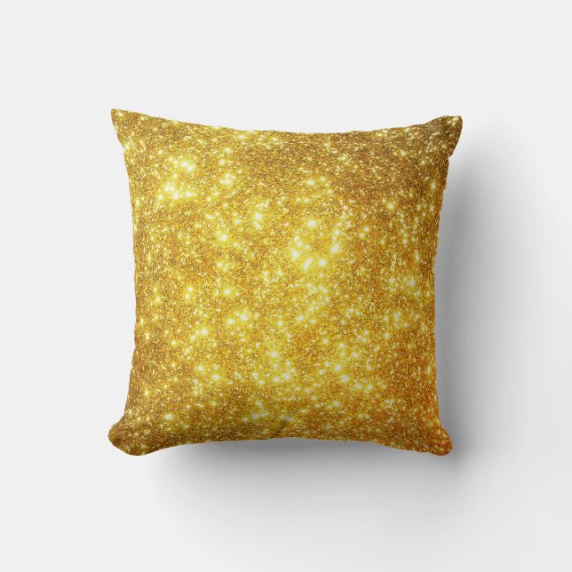 Coussin Motif d'or (Recto)