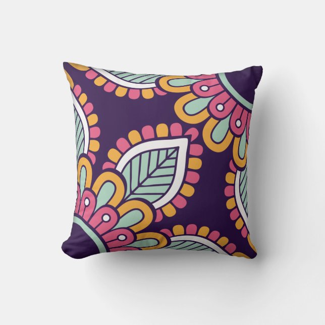 Coussin Motif d'ornement (Recto)