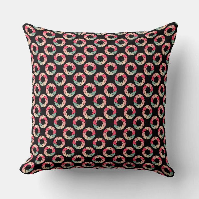 Coussin Motif d'ouverture - Couleurs 02 (Recto)