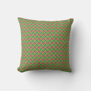 Coussin Motif Drapeau du Togo Patchwork