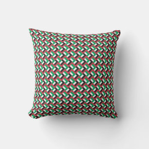 Coussin Motif du drapeau des Émirats arabes unis
