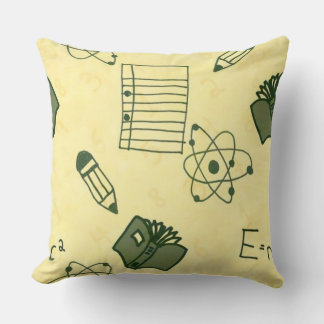 Coussin Motif Einstein - Cool Motif math sans couture
