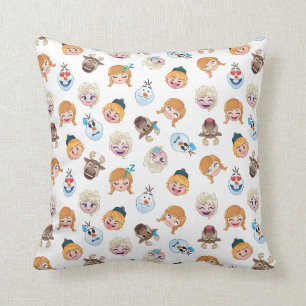 Coussin Motif Emoji congelé