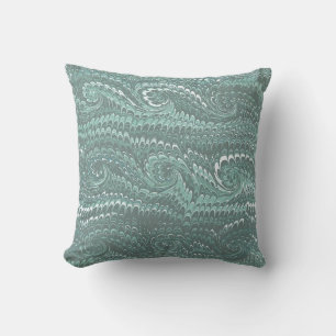 Coussin Motif en marbre en acier Abstrait moderne