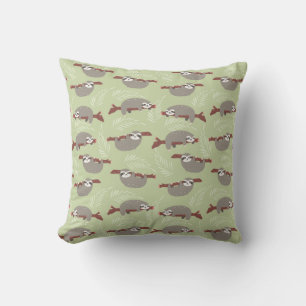 Coussin Motif fentes mignonnes