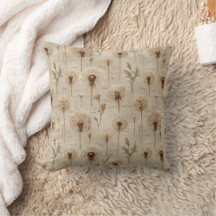Coussin Motif floral botanique vintage (10)