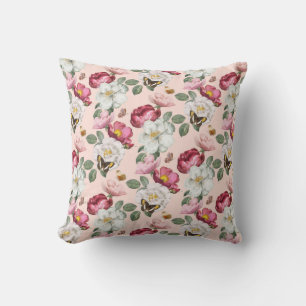 Coussin Motif Floral Classé Jeu d'oreiller