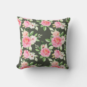 Coussin Motif Floral Classé Jeu d'oreiller