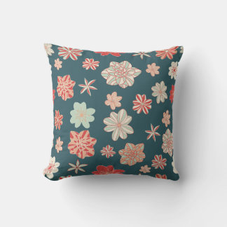 Coussin Motif floral sans couture