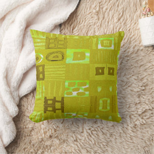 Coussin Motif géométrique afrocentrique • Contemporain
