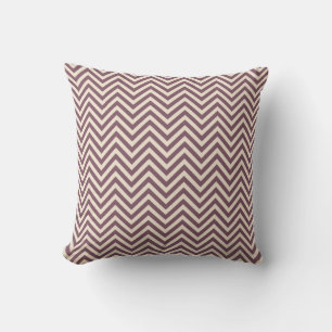 Coussin Motif géométrique Chevron Hors Blanc de Bourgogne