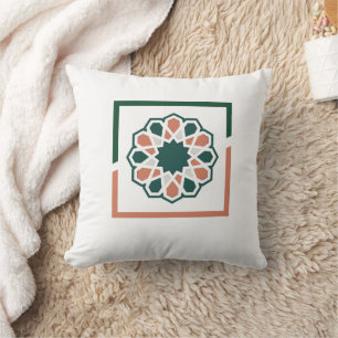 Coussin Motif géométrique de la décoration Ramadan