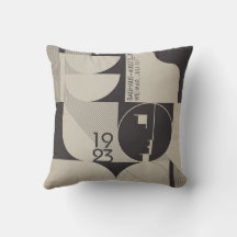 Motif géométrique inspiré du Bauhaus