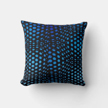 Motif géométrique moderne à points bleus