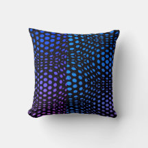 Motif géométrique moderne à points bleus