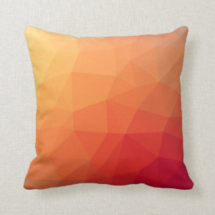 Coussin Motif géométrique triangle élégant