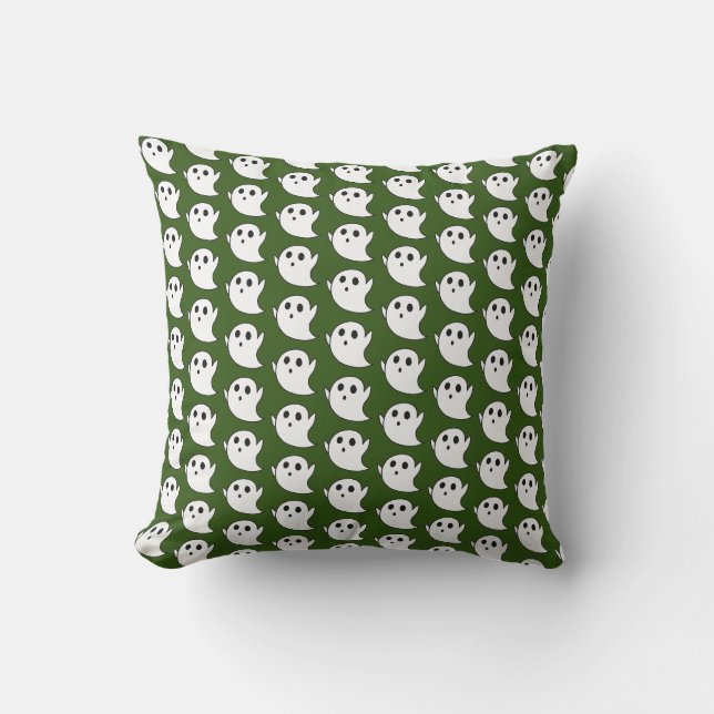 Coussin Motif Ghost mignon (Recto)