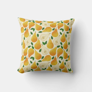 Coussin Motif Golden Pears