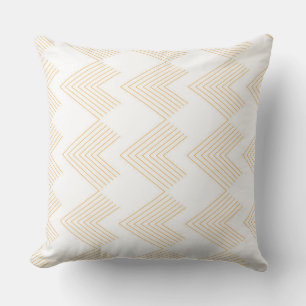 Coussin Motif graphique simple et moderne en forme de flèc