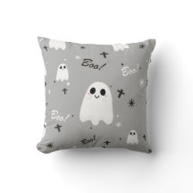 Motif Halloween Cute Boo