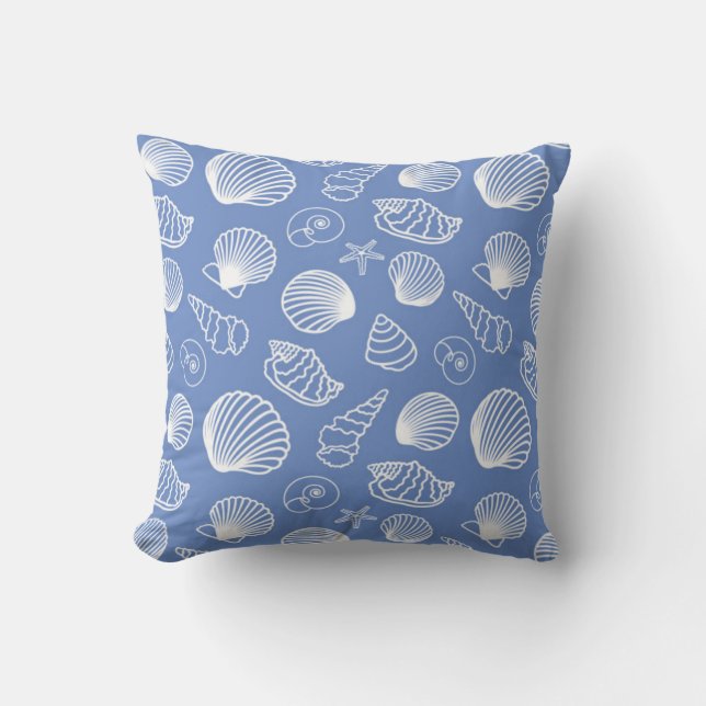 Coussin Motif impertinent de coquillage (Recto)