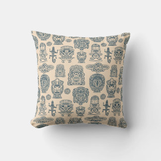 Coussin Motif inspiré par Aztec