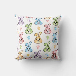 Coussin Motif lapin lapin de Pâques   Vacances