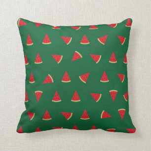 Coussin Motif mignon d'images de pastèque