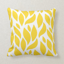 Motif moderne décoratif jaune vibrant 10