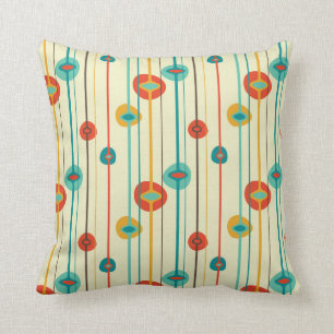 Coussin Motif moderne du milieu du siècle numéro 18