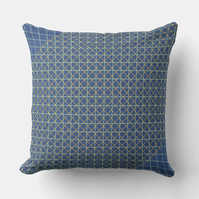 Coussin Motif moderne geek et géométrique (Recto)