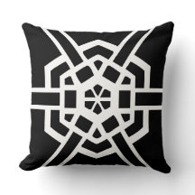 motif moderne noir et blanc