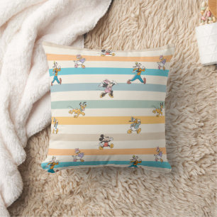 Coussin Motif multiréglé classique Mickey & ses amis