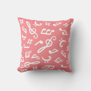 Coussin Motif musical