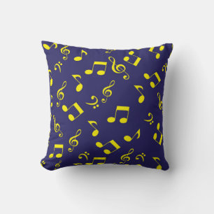 Coussin Motif musical