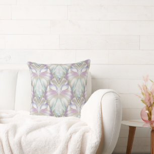 Coussin Motif Oracle Owl Pastel Purple