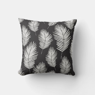 Coussin Motif Palm Leafs