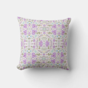 Coussin Motif pastel pastel coloré